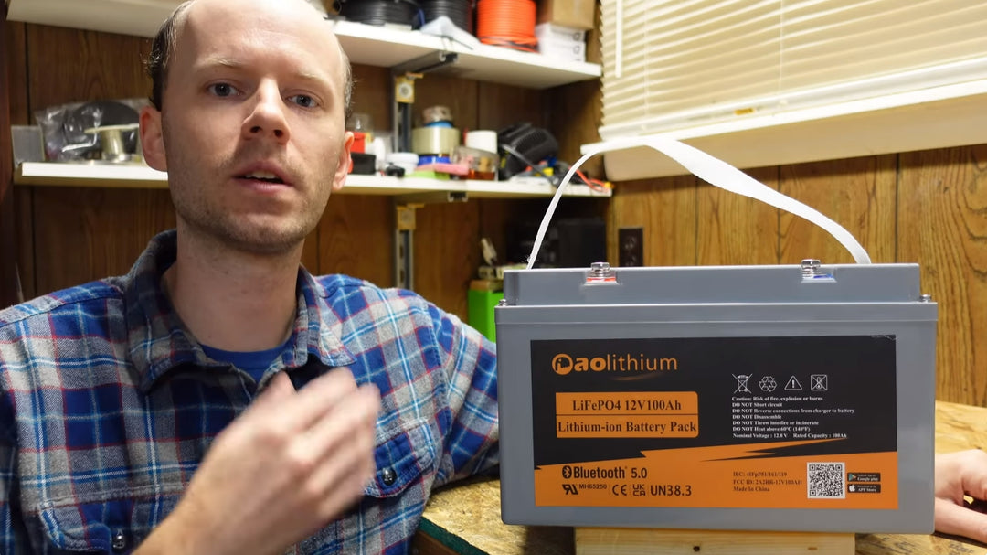 AoLithium 12V 100Ah LiFePO4 Battery Review and Teardown, 200A-Rated, With Bluetooth!